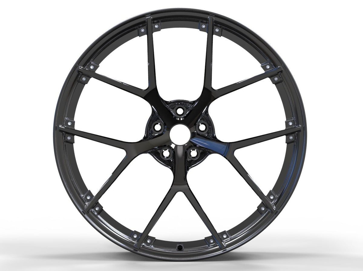 We manufacture premium quality forged wheels rims for BMW M5 F90 LCI 2020+ in any design, size, color. Wheels size: Front 19 x 9,5 ET 26 Rear 19 x 10,5 ET 28 PCD: 5 x 112 CB: 66,6 Forged wheels can be produced in any wheel specs by your inquiries and we can provide our specs