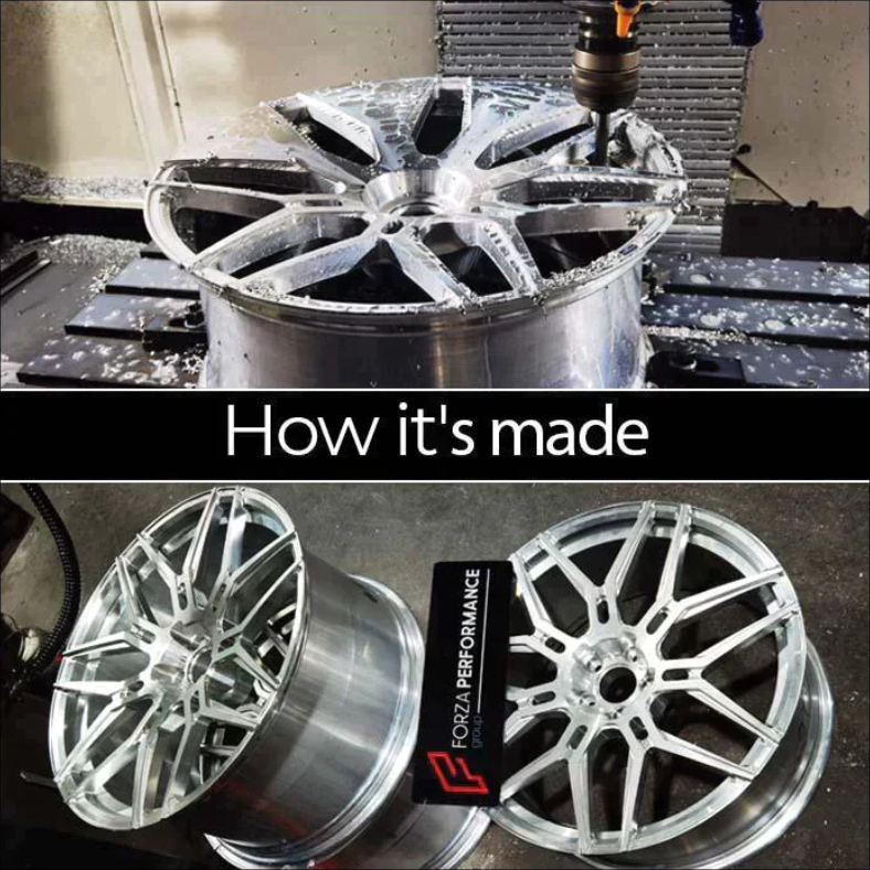 RAYS STYLE 2X9L-RA 17 INCH FORGED WHEELS RIMS FOR FORD F-150 RAPTOR