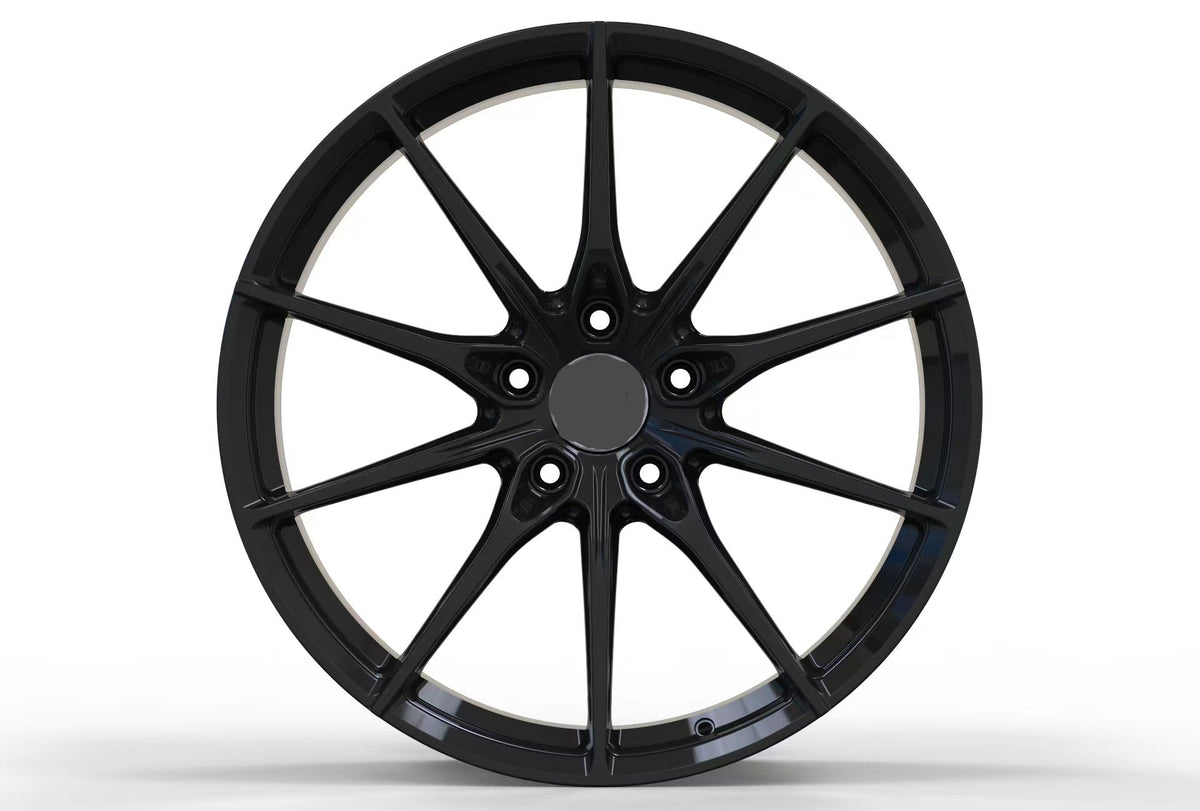 We manufacture premium quality forged wheels rims for MCLAREN 720s in any design, size, color. Our wheels size: Front: 19 x 9 ET 37 Rear: 20 x 11 ET 20