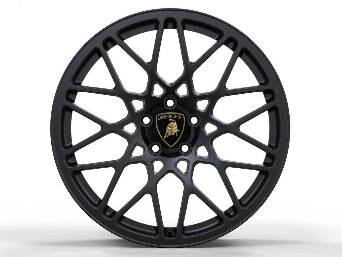 We manufacture premium quality forged wheels rims for   LAMBORGHINI HURACAN in any design, size, color.  Wheels size:  Front: 22 x 9 ET 40  Rear: 21 x 12.5 ET 45  PCD: 5 x 112  CB:  Front: 57.1  Rear: 66.5  Forged wheels can be produced in any wheel specs by your inquiries and we can provide our specs 
