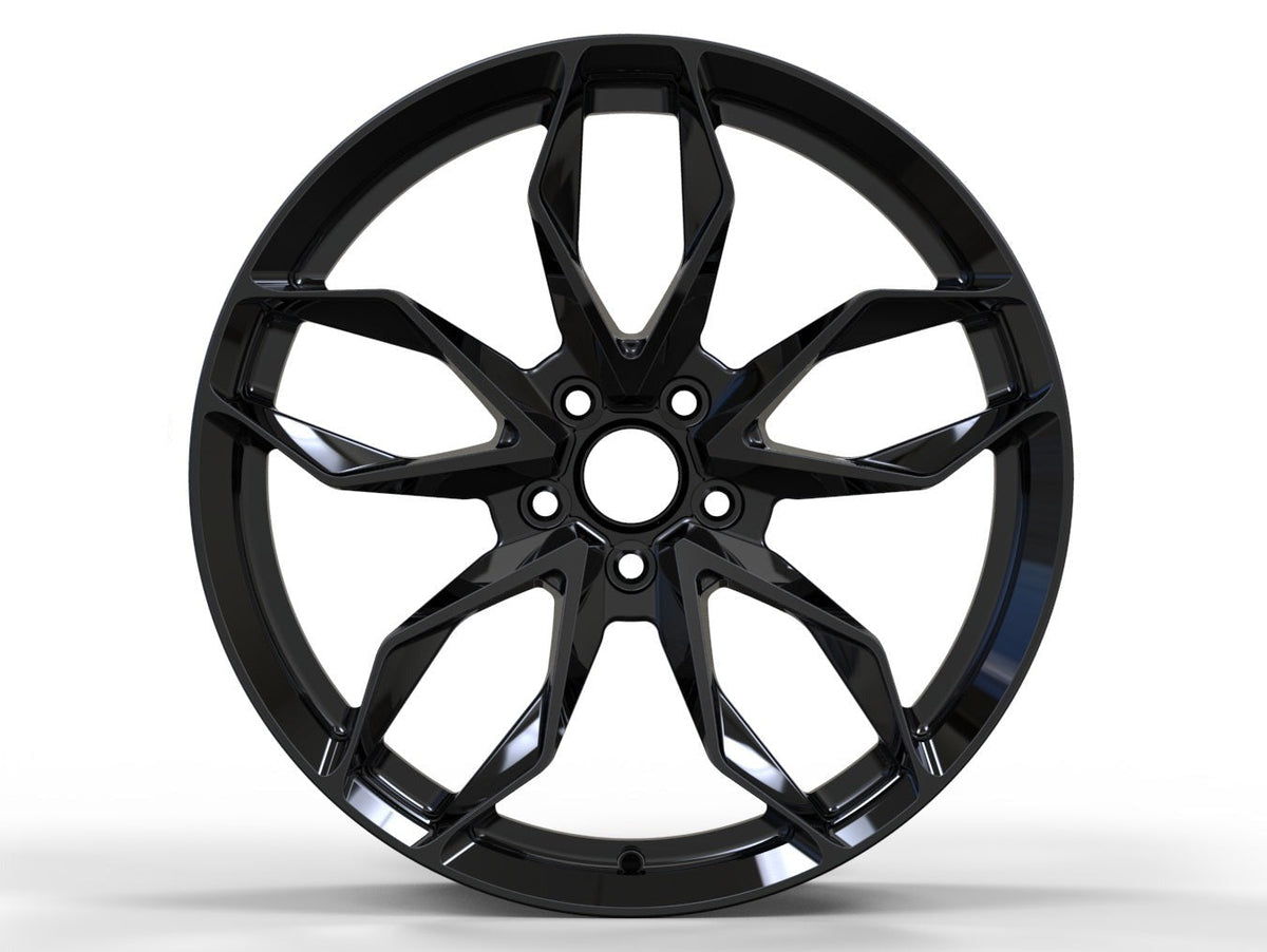 We manufacture premium quality forged wheels rims for CHEVROLET CORVETTE C7 2013-2019 in any design, size, color. Wheels size: Front 19 x 10,5 ET 42 Rear 20 x 12 ET 59 PCD: 5 x 120,65 CB: 70,3 Forged wheels can be produced in any wheel specs by your inquiries and we can provide our specs