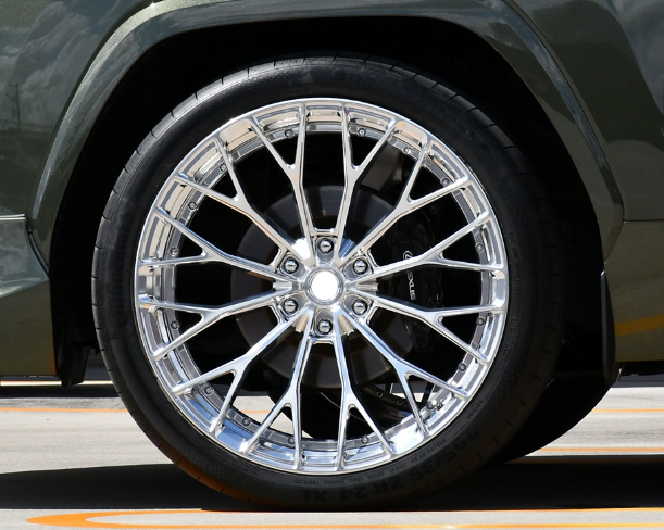 AFTERMARKET 2 PIECES 2PCS FORGED WHEELS FOR LEXUS LX600 2021+