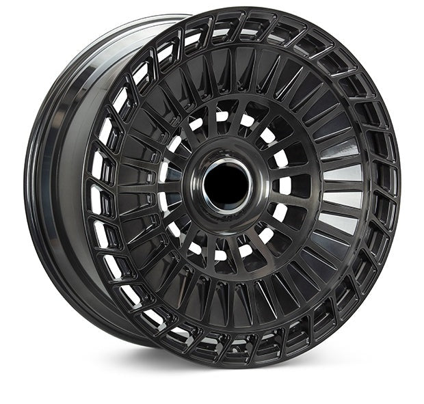 VOSSEN DESIGN SEMA NEW  LC3-13T design WHEELS RIMS for Rolls-Royce CULLINAN GHOST PHANTOM DROPHEAD FINISH: SATIN BLACK  Finish: brushed, polished, chrome, two colors, matte, satin, gloss coating wheels rims Aggressive and unique designs comprise Series 21, where any and all ideas and concepts can become reality for nearly any vehicle, from an exotic hyper car to off-road truck application.
