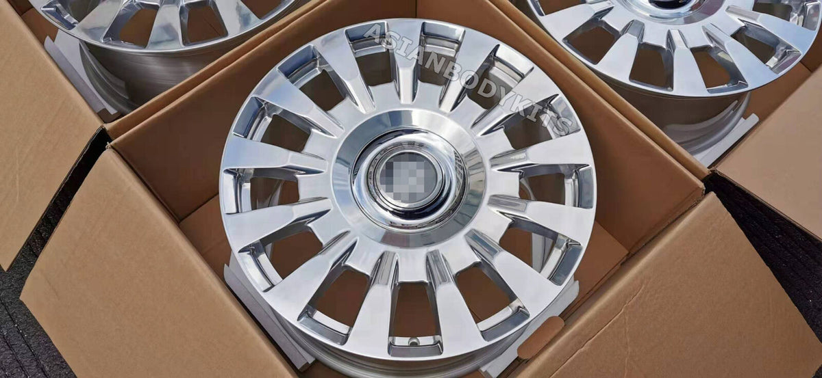 FORGED WHEELS RIMS 21 inch ROLLS ROYCE SPECTRE GHOST WRAITH DAWN PHANTOM 21x9 21x10