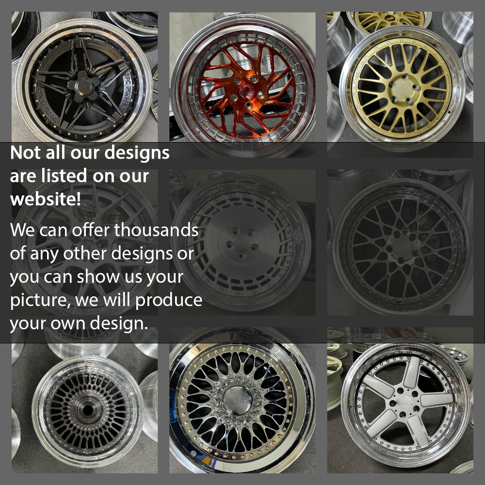 3-Piece FORGED WHEELS FOR FERRARI 365