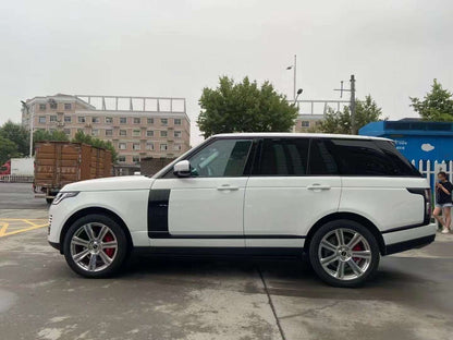 Land Rover Polished Set Silver Grey Forged wheels