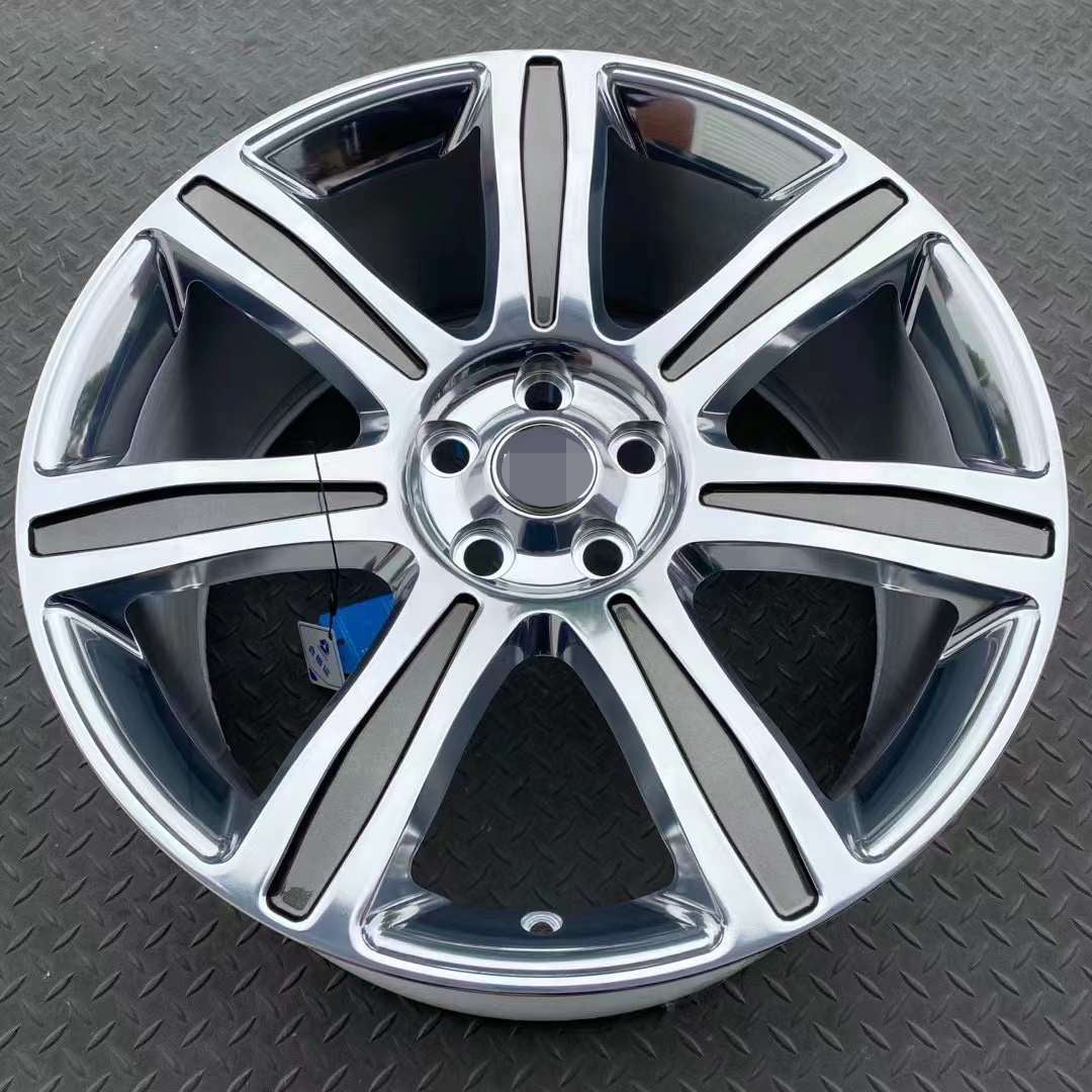 Land Rover Polished Set Silver Grey Forged wheels