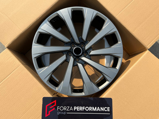 We manufacture premium quality forged wheels rims for   LAND ROVER RANGE ROVER AUTOBIOGRAPHY L460 GUNMETAL in any design, size, color.  Wheels size:  in 24 x 9.5 ET 42.5  in 23 x 9.5 ET 42.5  PCD: 5 X 120  CB: 72.6  Forged wheels can be produced in any wheel specs by your inquiries and we can provide our specs