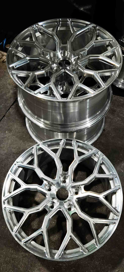 VOSSEN HF-2 STYLE 22 INCH FORGED WHEELS RIMS for LEXUS LX 570 R-1 